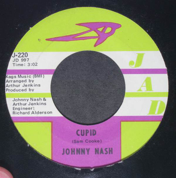 Cover Johnny Nash - Cupid / People In Love (7) Schallplatten Ankauf