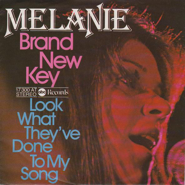 Cover Melanie (2) - Brand New Key / Look What They've Done To My Song (7, Single) Schallplatten Ankauf