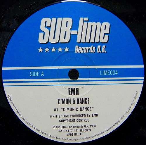Cover EMH (3) - C'Mon And Dance / Funky Music (12) Schallplatten Ankauf