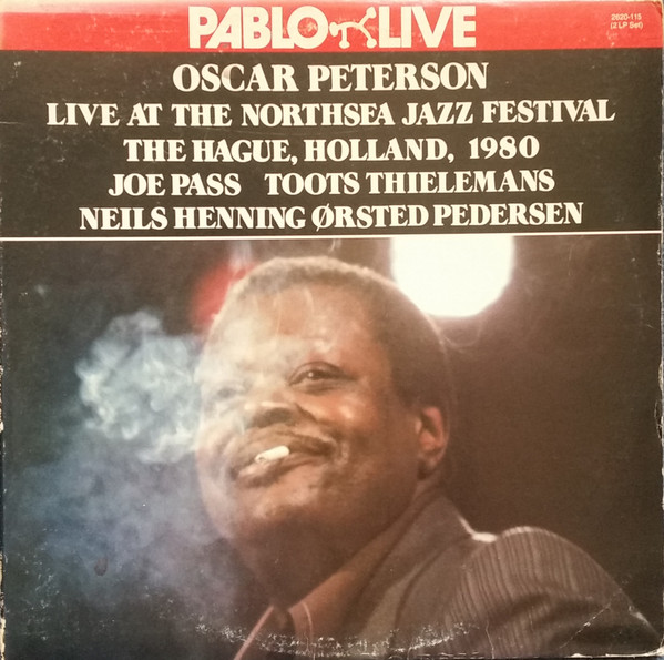 Cover Oscar Peterson - Live At The Northsea Jazz Festival, The Hague, Holland, 1980 (2xLP, Album, Gat) Schallplatten Ankauf
