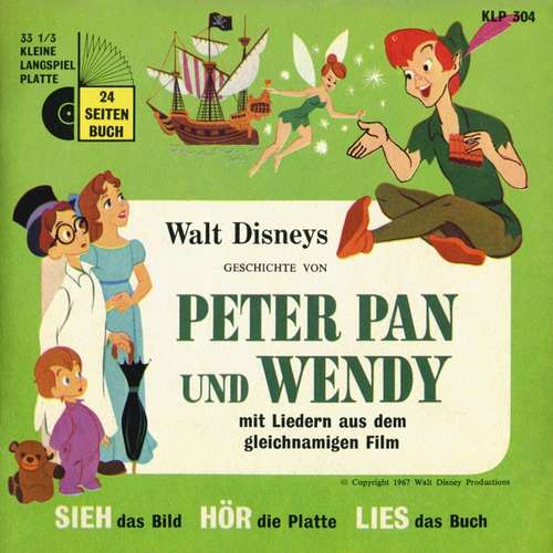 Cover Walt Disney - Peter Pan Und Wendy (7) Schallplatten Ankauf