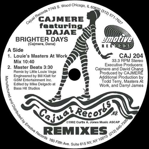 Cover Brighter Days (Remixes) Schallplatten Ankauf