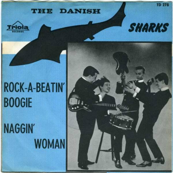 Cover The Danish Sharks - Rock-A-Beatin' Boogie (7, Single) Schallplatten Ankauf