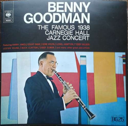 Cover Benny Goodman - The Famous 1938 Carnegie Hall Jazz Concert (2xLP, RE, Gat) Schallplatten Ankauf