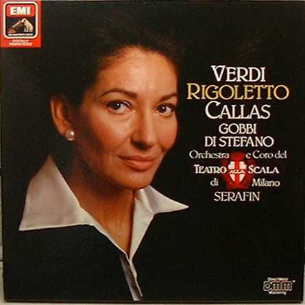 Cover Verdi*, Callas*, Gobbi*, Di Stefano*, Orchestra* e Coro Del Teatro Alla Scala di Milano*, Serafin* - Rigoletto (2xLP, Album, Mono, RM + Box) Schallplatten Ankauf