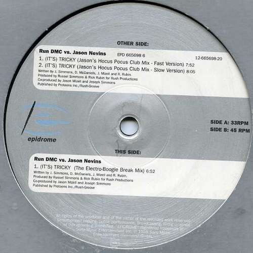 Cover Run-DMC vs. Jason Nevins - (It's) Tricky (12) Schallplatten Ankauf