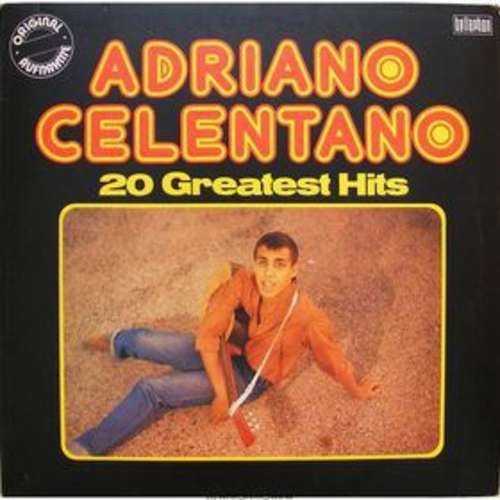 Cover Adriano Celentano - 20 Greatest Hits (LP, Comp) Schallplatten Ankauf