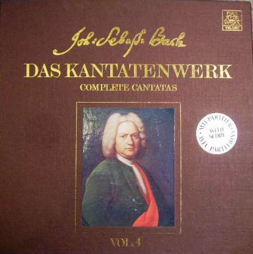 Cover Johann Sebastian Bach - Das Kantatenwerk · Complete Cantatas | BWV 12-16 | Vol. 4 (2xLP, RE + Box) Schallplatten Ankauf
