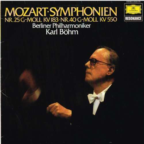 Bild Mozart*, Berliner Philharmoniker, Karl Böhm - Symphonien Nr. 25 G-Moll KV 183 / Nr. 40 G-Moll KV 550 (LP, Album) Schallplatten Ankauf