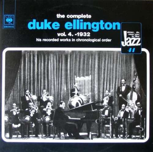 Cover Duke Ellington - The Complete Duke Ellington Volume 4: 1932 (2xLP, Comp) Schallplatten Ankauf