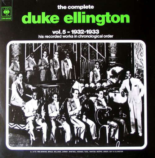 Cover Duke Ellington - The Complete Duke Ellington Vol. 5 - 1932-1933 (2xLP, Comp) Schallplatten Ankauf
