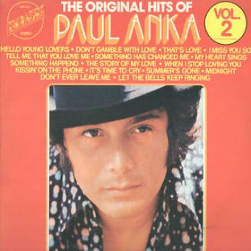 Bild Paul Anka - The Original Hits Of Paul Anka Volume 2 (LP, Comp) Schallplatten Ankauf