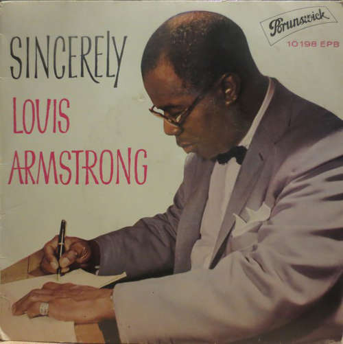 Cover Louis Armstrong - Sincerely (7, EP) Schallplatten Ankauf
