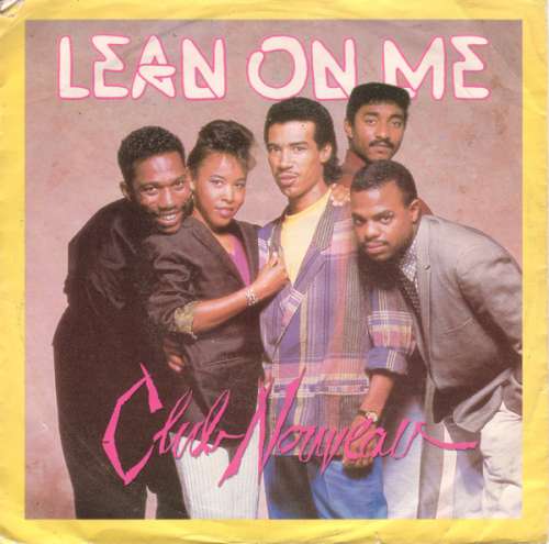 Cover Lean On Me Schallplatten Ankauf