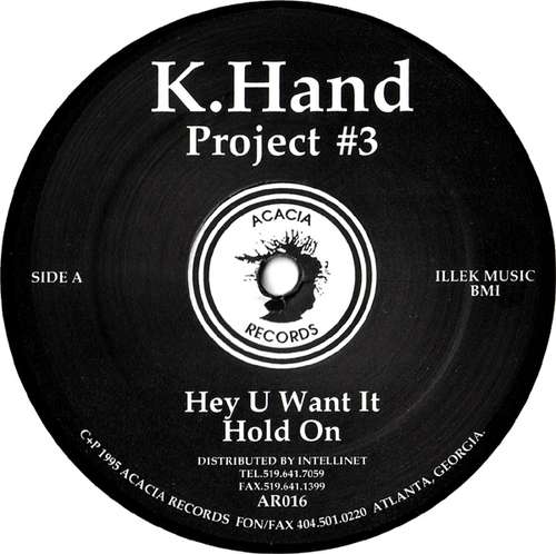 Cover K.Hand* - Project #3 (12) Schallplatten Ankauf