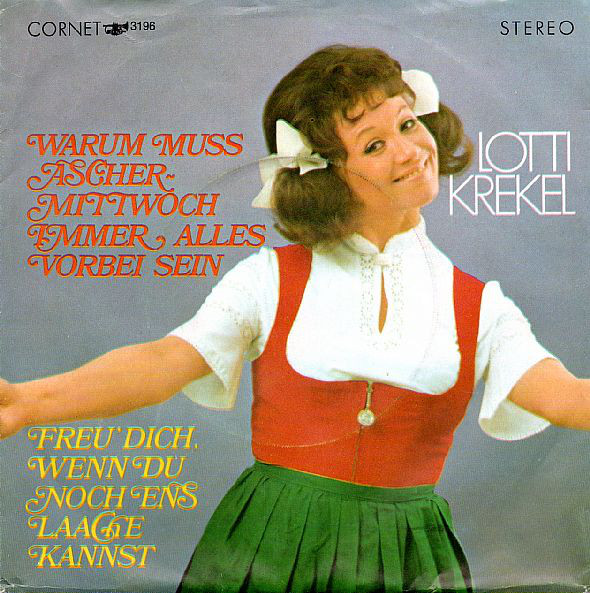 Cover Lotti Krekel - Freu' Dich, Wenn Do Noch Jet Laache Kanns (7, Single) Schallplatten Ankauf