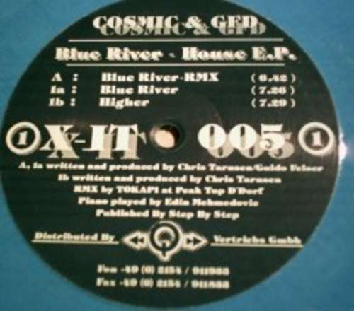 Cover Cosmic (3) & GFD - Blue River - House E.P. (12, EP, Blu) Schallplatten Ankauf