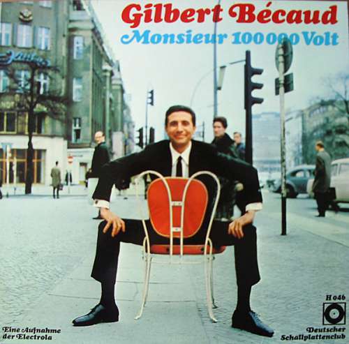 Cover Gilbert Bécaud - Monsieur 100 000 Volt (LP, Comp) Schallplatten Ankauf