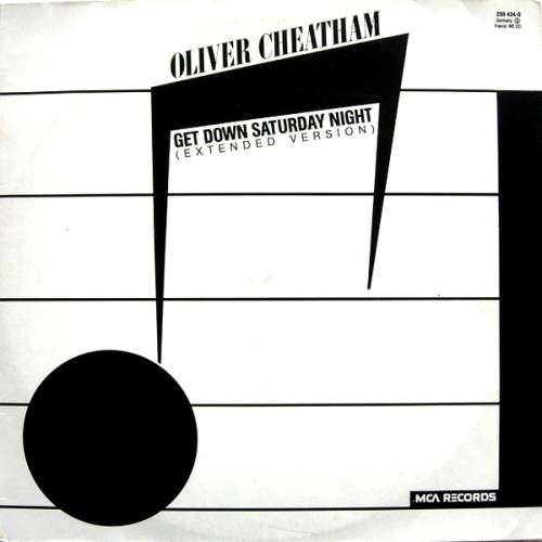 Cover Oliver Cheatham - Get Down Saturday Night (Extended Version) (12) Schallplatten Ankauf