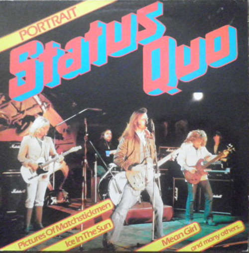 Cover Status Quo - Portrait (LP, Comp) Schallplatten Ankauf