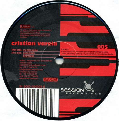 Cover Cristian Varela - Mental Noise (12) Schallplatten Ankauf