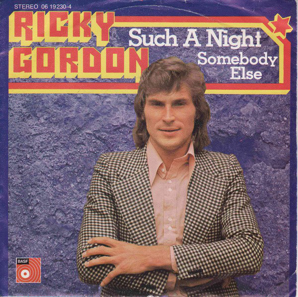 Cover Ricky Gordon - Such A Night / Somebody Else (7, Single) Schallplatten Ankauf