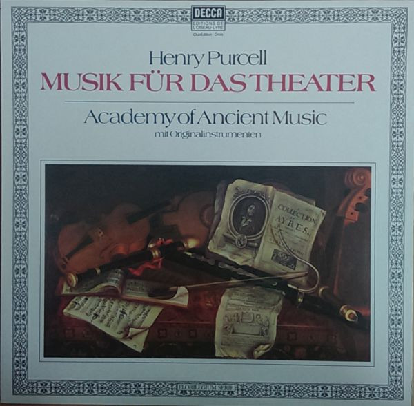 Cover Henry Purcell / The Academy Of Ancient Music - Musik Für Das Theater (LP) Schallplatten Ankauf