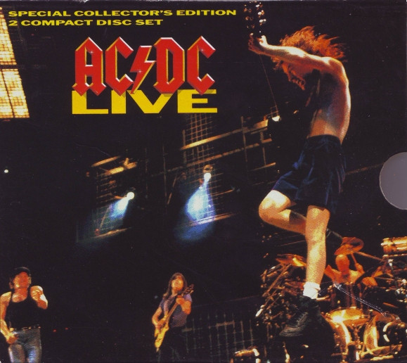 Cover AC/DC - Live (2xCD, Album, Spe) Schallplatten Ankauf
