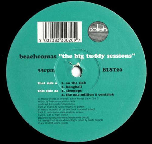 Cover Beachcomas - The Big Tuddy Sessions (12, EP) Schallplatten Ankauf
