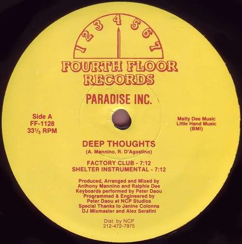 Cover Deep Thoughts Schallplatten Ankauf