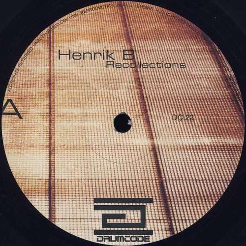 Cover Henrik B - Recollections (12) Schallplatten Ankauf