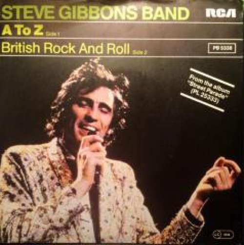 Cover Steve Gibbons Band - A To Z / British Rock And Roll (7, Single) Schallplatten Ankauf