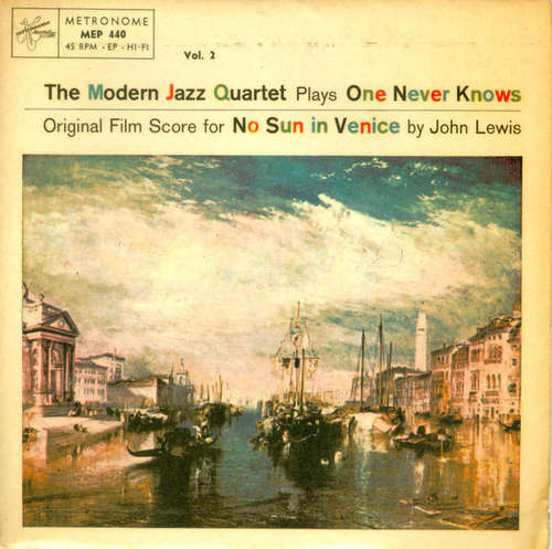 Cover The Modern Jazz Quartet - Plays One Never Knows Vol. 2 (7, EP) Schallplatten Ankauf