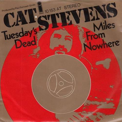 Cover Cat Stevens - Tuesday's Dead / Miles From Nowhere (7, Single) Schallplatten Ankauf