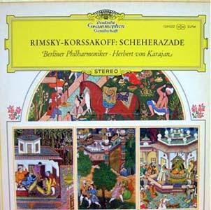Cover Rimsky-Korssakoff* / Berliner Philharmoniker • Herbert von Karajan - Scheherazade (LP) Schallplatten Ankauf
