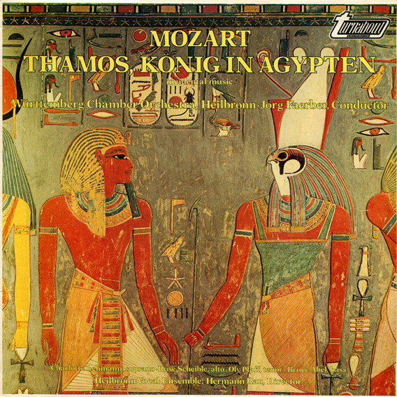 Cover Mozart*, Württemberg Chamber Orchestra, Heilbronn*, Jörg Faerber - Thamos, König In Ägypten (Incidental Music) (LP) Schallplatten Ankauf