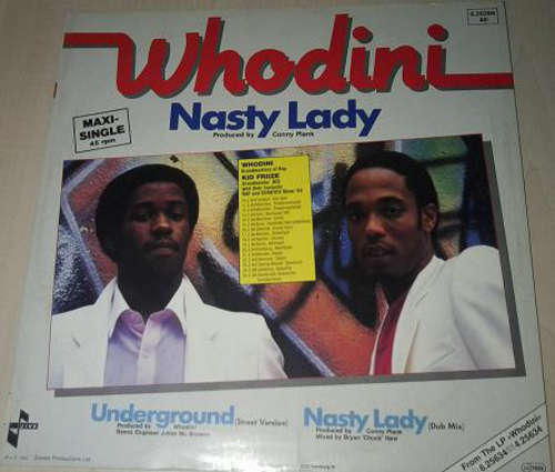 Cover Whodini - Nasty Lady (12, Maxi) Schallplatten Ankauf