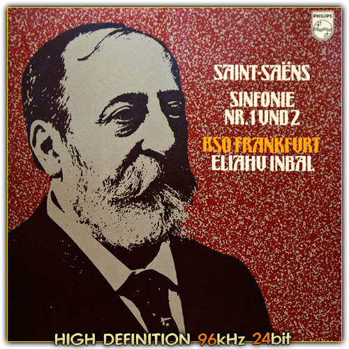 Cover Saint-Saëns*, Eliahu Inbal, RSO Frankfurt* - Symphonies Nos. 1 And 2 (LP) Schallplatten Ankauf