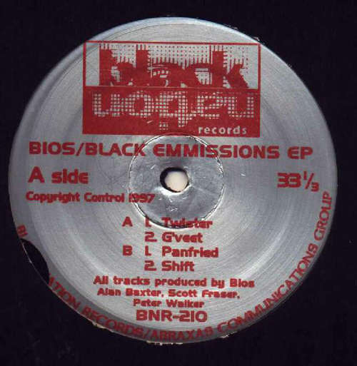 Cover Bios - Black Emmissions EP (12, EP) Schallplatten Ankauf