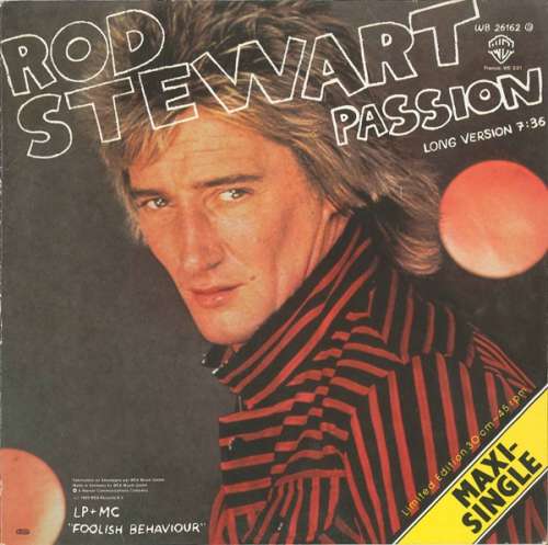 Cover Rod Stewart - Passion (12, Maxi, Ltd) Schallplatten Ankauf