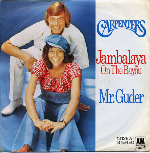 Cover Carpenters - Jambalaya (On The Bayou) / Mr. Guder (7, Single) Schallplatten Ankauf