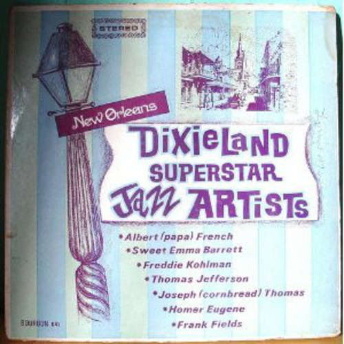 Cover New Orleans Dixieland Superstar Jazz Artists - New Orleans Dixieland Superstar Jazz Artists (LP, Album) Schallplatten Ankauf