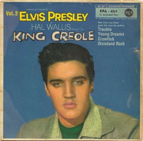 Cover Elvis Presley - King Creole - Vol. 2 (7, EP) Schallplatten Ankauf