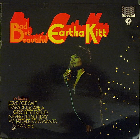 Cover Eartha Kitt - Bad But Beautiful (LP, Album, RE) Schallplatten Ankauf