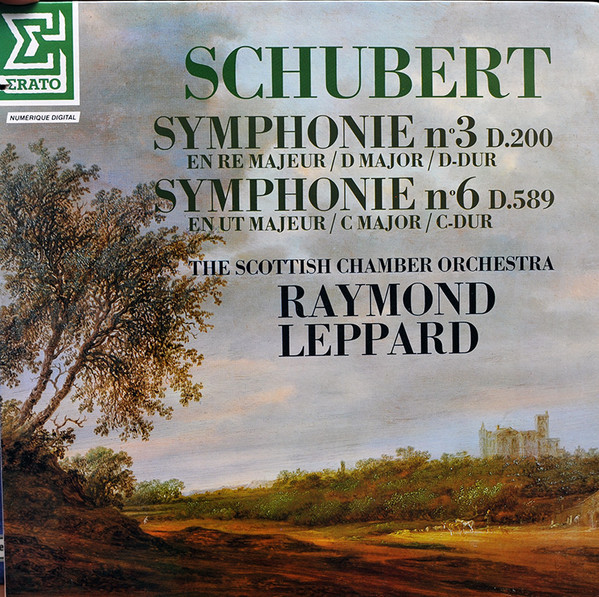 Cover Schubert*, Raymond Leppard, The Scottish Chamber Orchestra* - Symphonie N°3 D.200 En Ré Majeur / Symphonie N°6 D.589 En Ut Majeur (LP, Album) Schallplatten Ankauf
