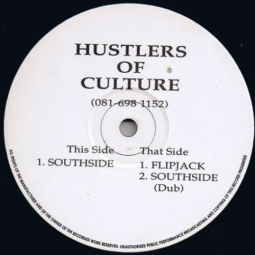 Cover Hustlers Of Culture - Southside / Flipjack (12) Schallplatten Ankauf