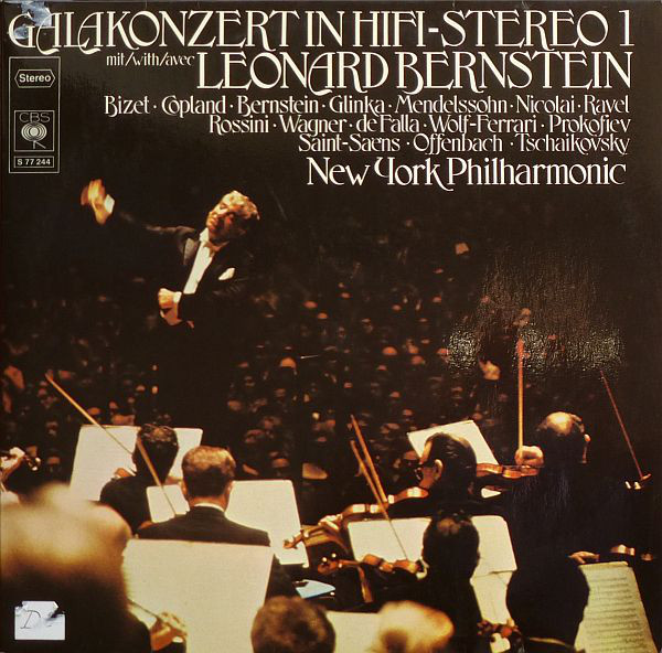 Cover Leonard Bernstein, New York Philharmonic* - Galakonzert In Hi-Fi Stereo 1 (2xLP, Album, Gat) Schallplatten Ankauf