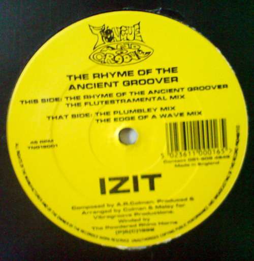 Cover Izit - The Rhyme Of The Ancient Groover (12) Schallplatten Ankauf
