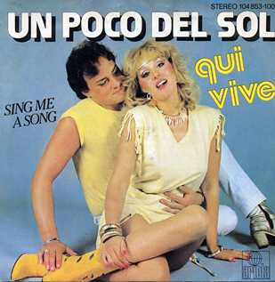 Cover Qui Vive - Un Poco Del Sol (7, Single) Schallplatten Ankauf