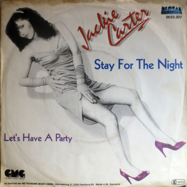 Cover Jackie Carter - Stay For The Night (7, Single) Schallplatten Ankauf